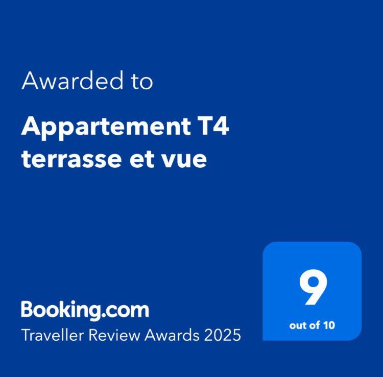 Appartement T4 Terrasse Et Vue Istres Exterior photo